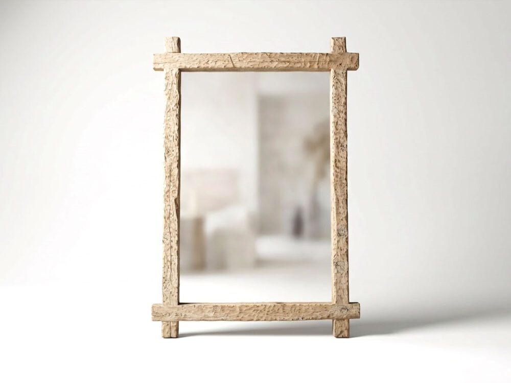 Espejo de madera