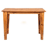 Mesa de madera maciza de olivo